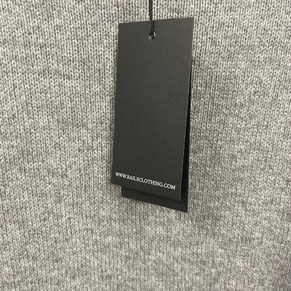 Rails Mila Sweater Dress in Heather Grey NWT - Picture 8 of 10